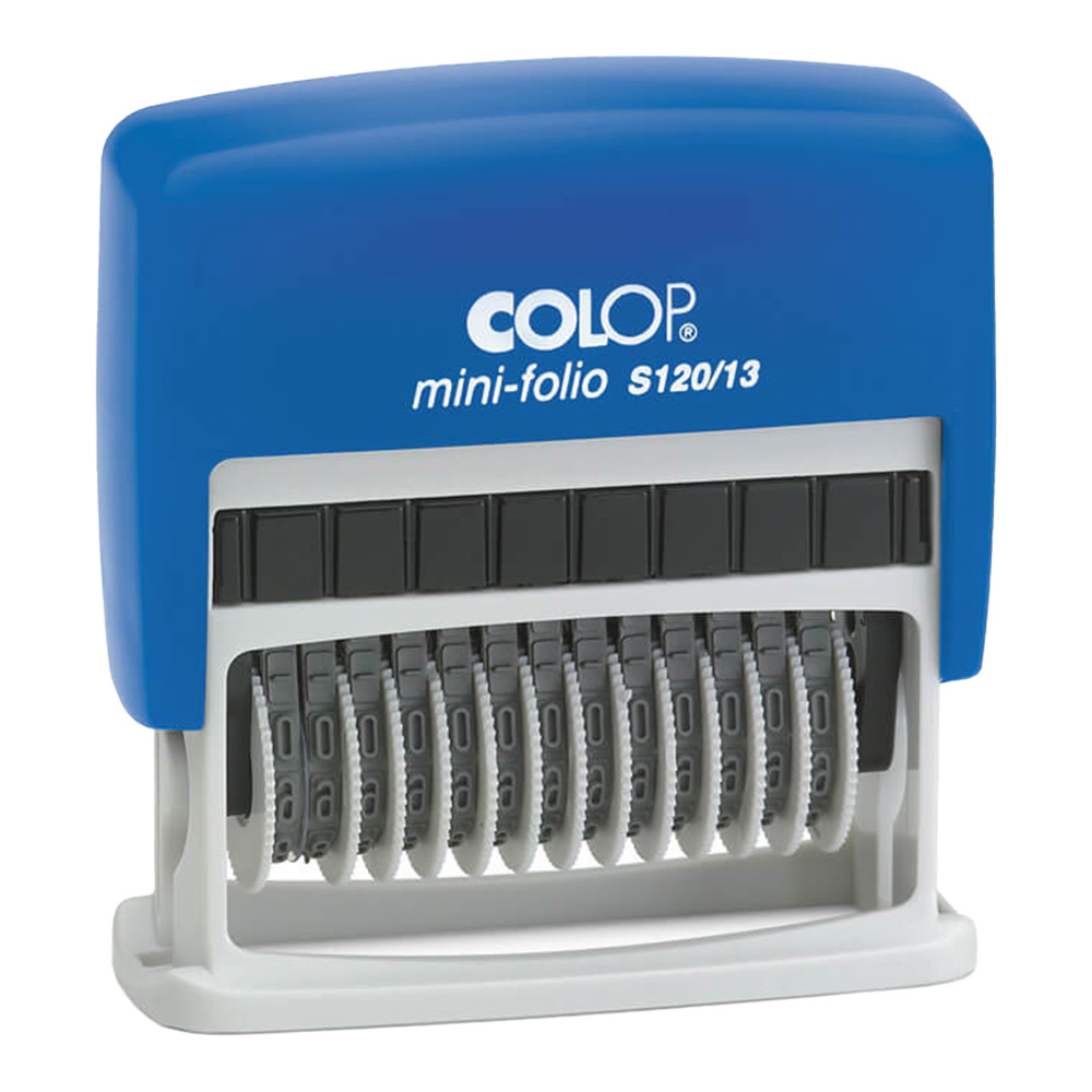 Colop Mini Printer S120/13 nummer stempel