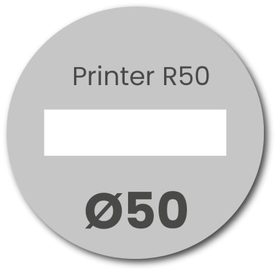 Tekstplaatjes Colop Printer R50 Datum