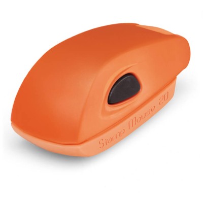 Stamp Mouse 20, montuur oranje