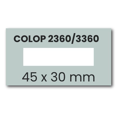 Stempelplaatje Colop 2360 & 3360