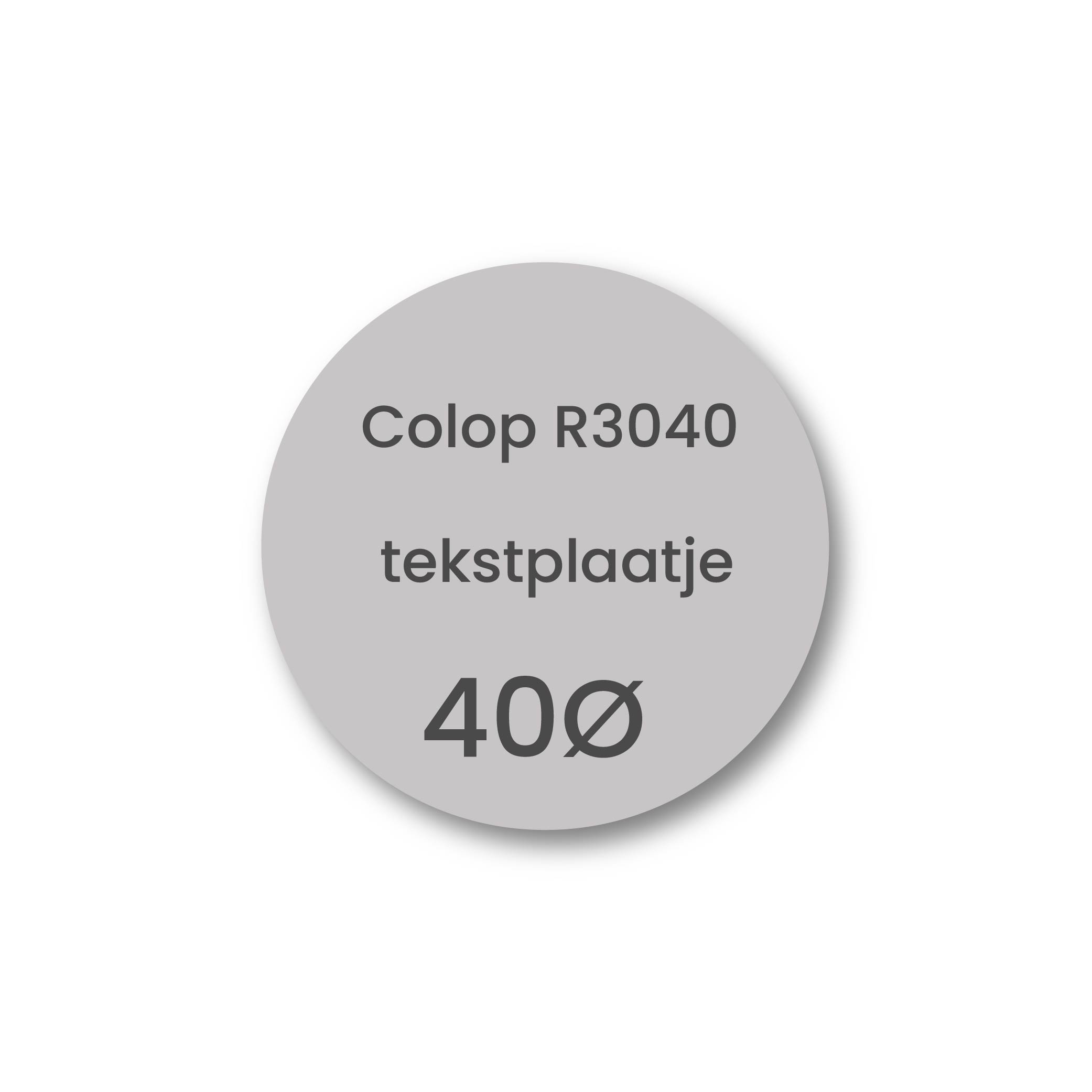 Stempelplaat Colop eXpert 3040