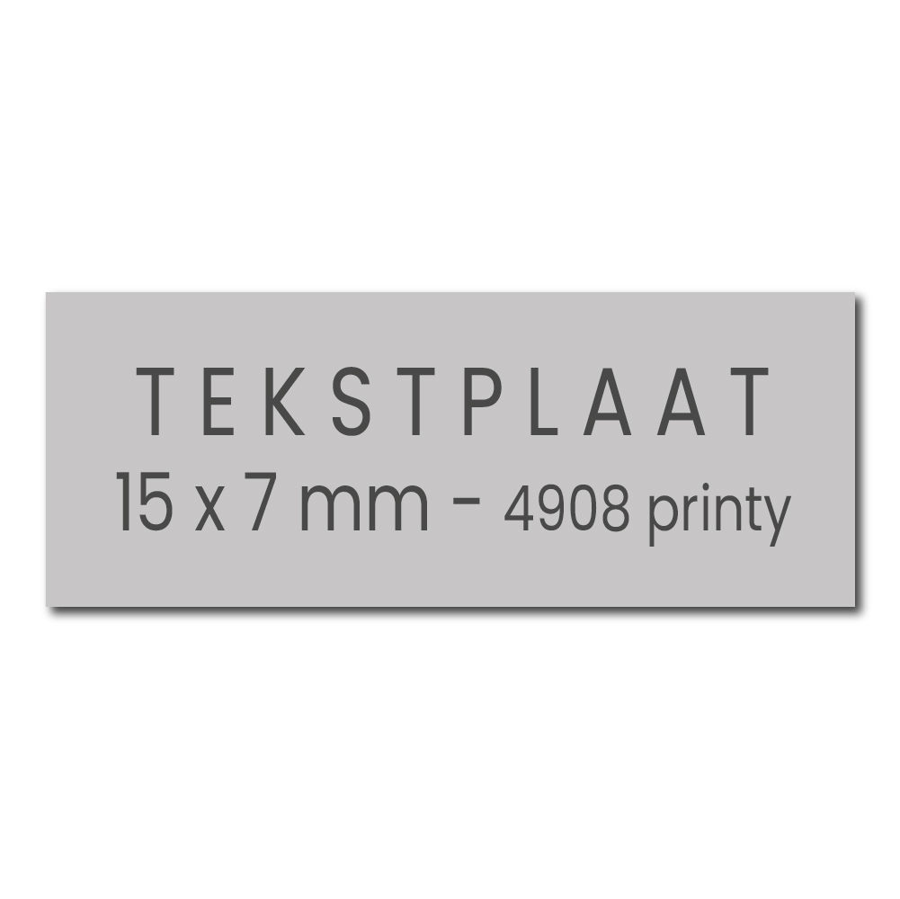 Trodat Printy 4908 Tekstplaatje