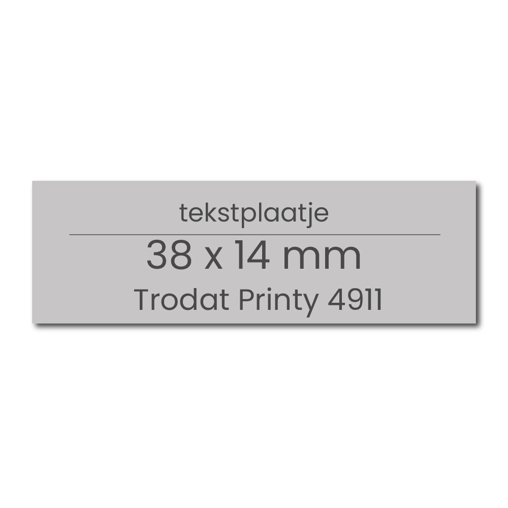 Trodat Printy 4911 Tekstplaatje