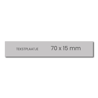 Trodat Printy 4918 Tekstplaatje