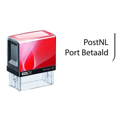 PostNL Port betaald zelfinktende stempel