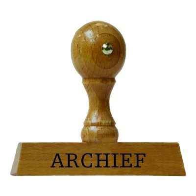 Handstempel ARCHIEF