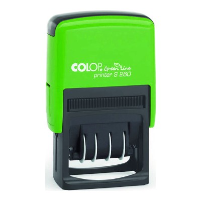 Colop Printer S260 datumstempel green line | Bedrijfsstempels.nl