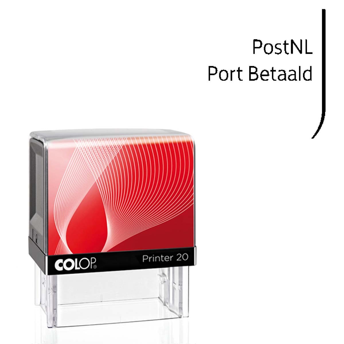 Colop 30 PostNL port betaald stempel Bedrijfsstempels.nl